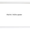 9.7-inch iPad Pro With White Screen – Horizontal